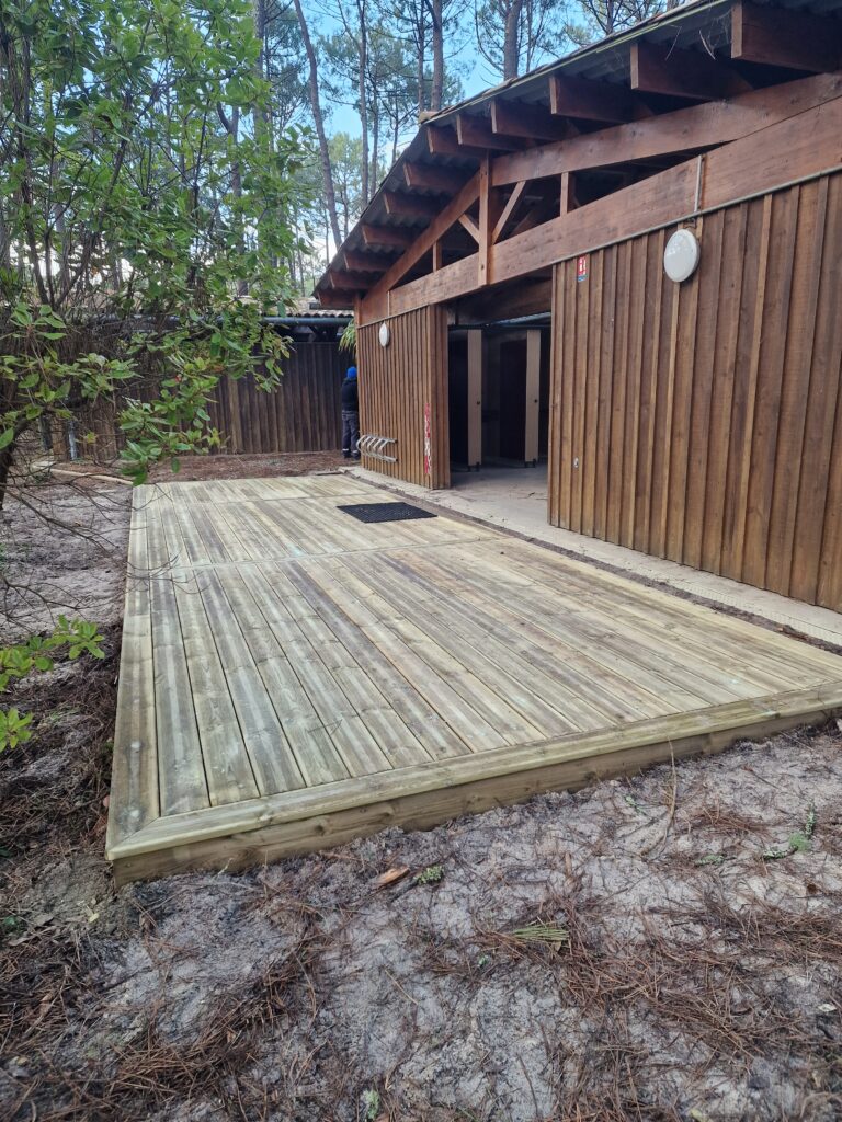 Terrasse - Camping Le Tedey